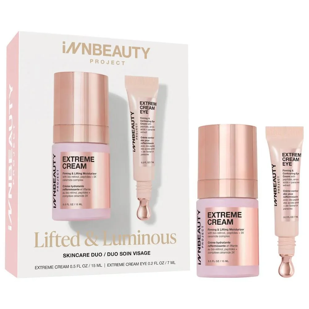 Lifted & Luminous Set Exclusivo Holiday de Cuidado de la Piel de Viaje
