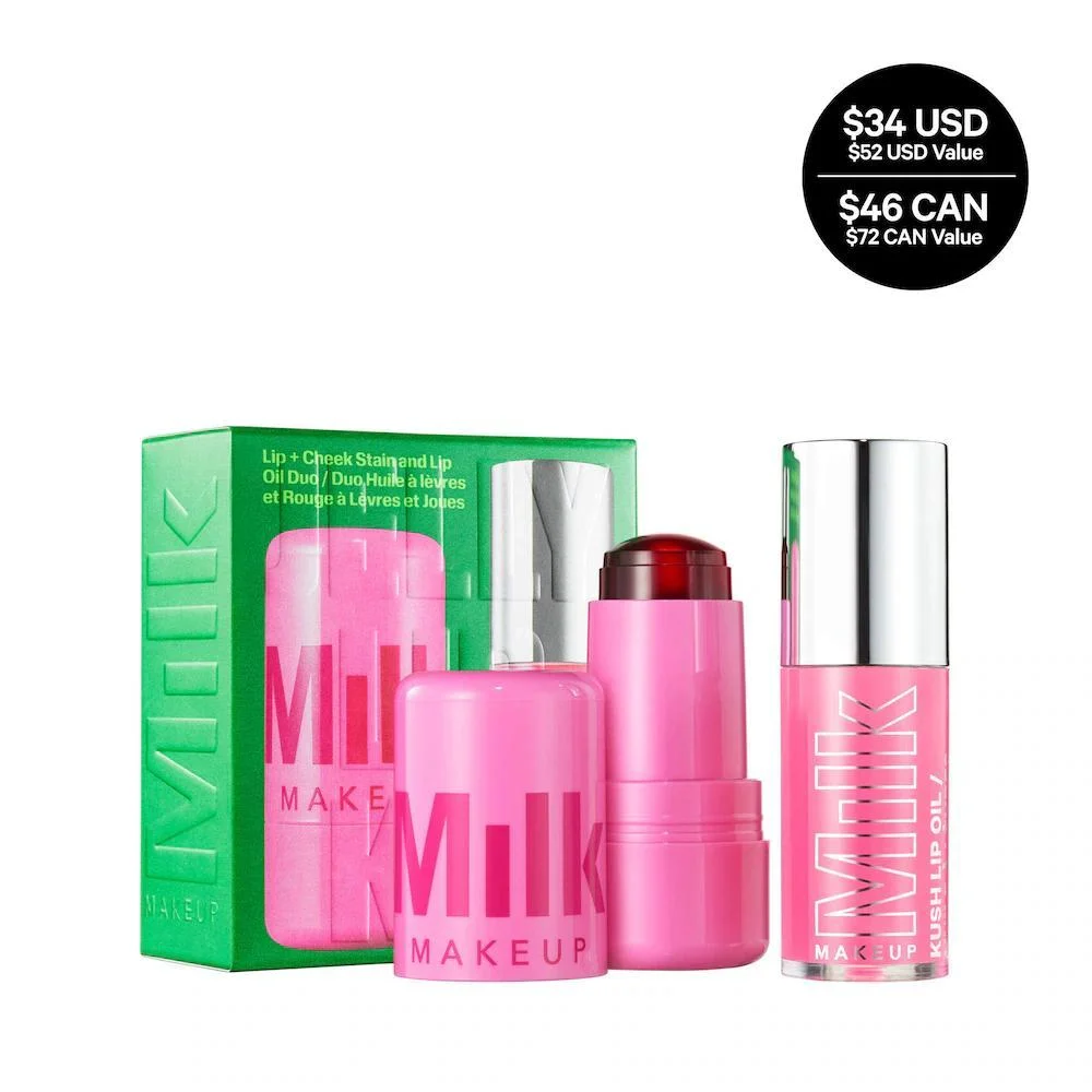 The Jelly Lip Kit: Tinta para Labios + Mejillas y Dúo de Aceite Labial