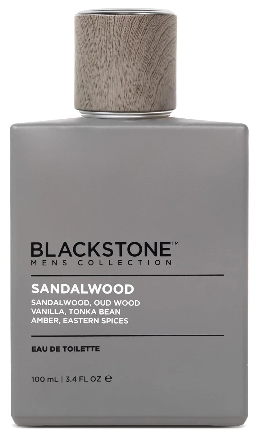 Blackstone Mens Collection Eau de Toilette – Sandalwood | Men's Fragrance, Long Lasting Cologne, with Sandalwood, Oud &