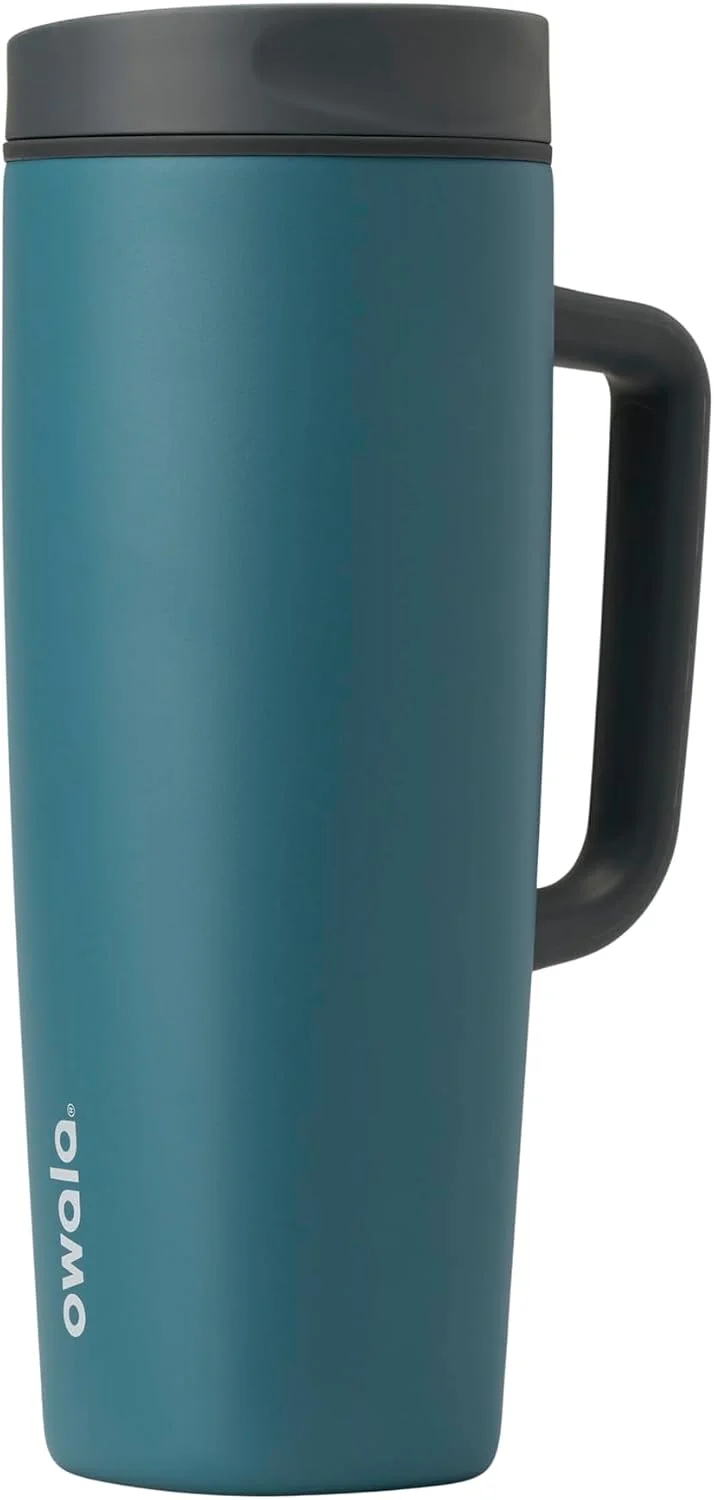 Vaso térmico Owala SmoothSip Slider con asa 24 oz acero inoxidable