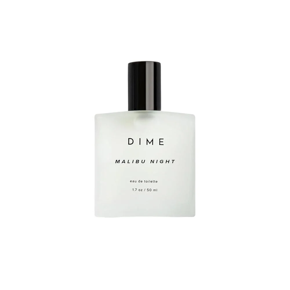 Perfume Dime Malibu Night Eau de Toilette para mujer, aroma floral y almizcle, hipoalergénico y limpio