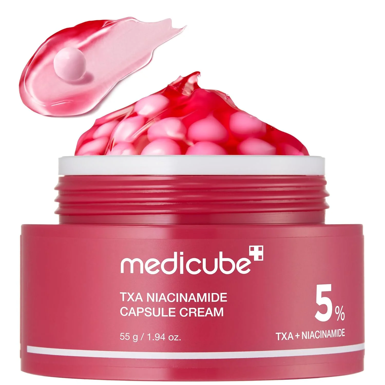 Crema Cápsula Medicube con TXA y Niacinamida para Cuidado Post-Tratamiento