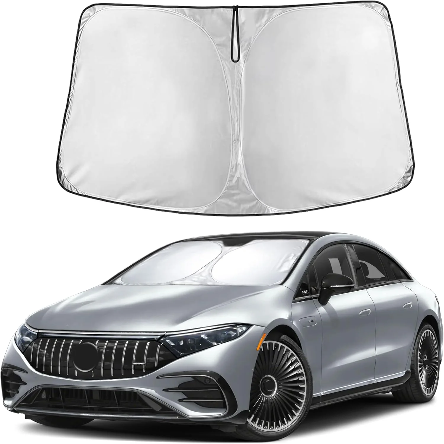 Parasol para parabrisas EcoNour compatible con Mercedes Benz Clase S 2015-2025