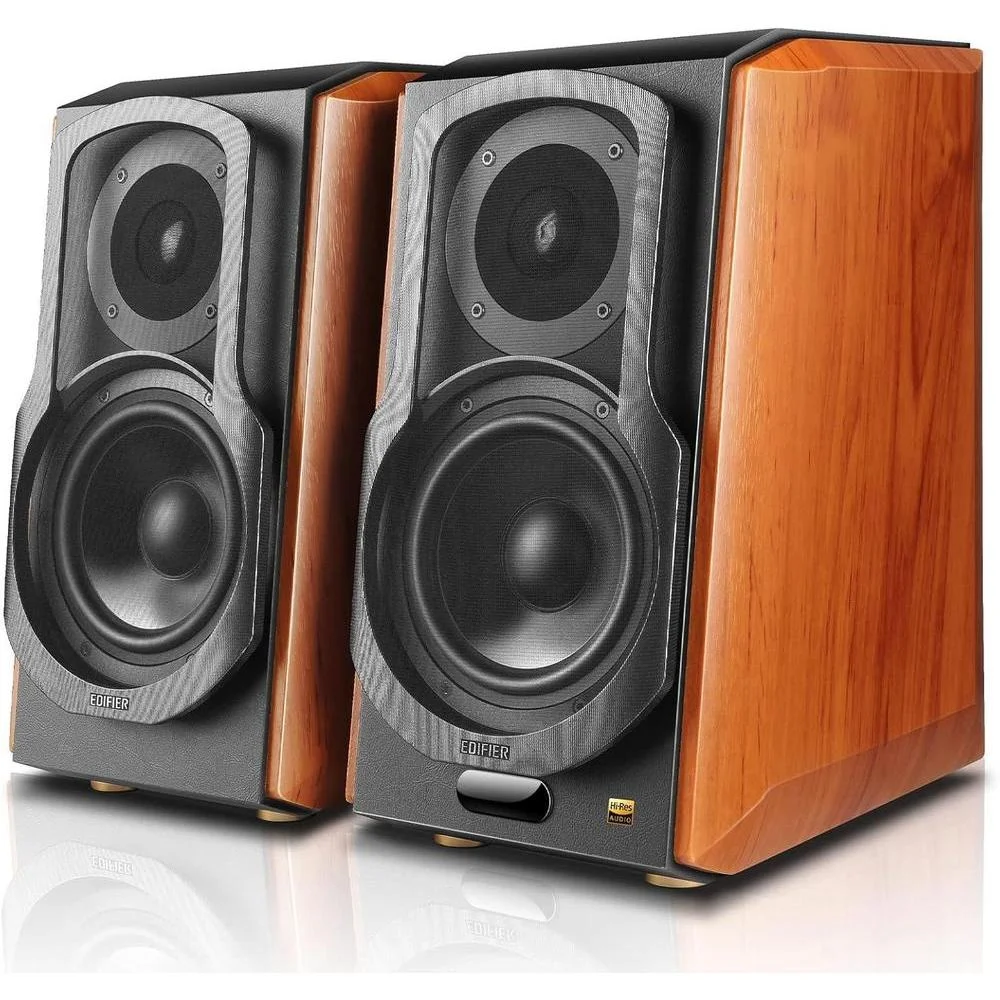 Bocinas de estante Edifier S1000W WiFi Audiophile Active, sistema de sonido HiFi Bluetooth compatible con Alexa