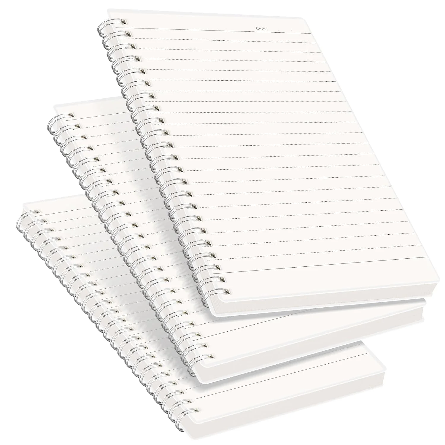 Cuaderno espiral RETTACY A5 colegio rayado 160 páginas pack 3
