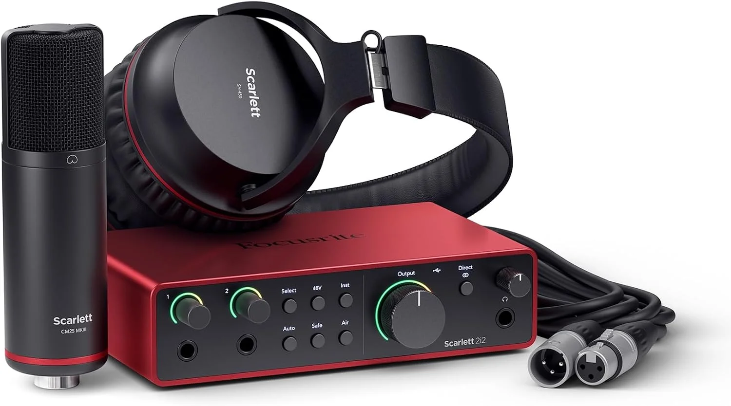 Interfaz de audio Focusrite Scarlett 2i2 Studio 4th Gen USB-C