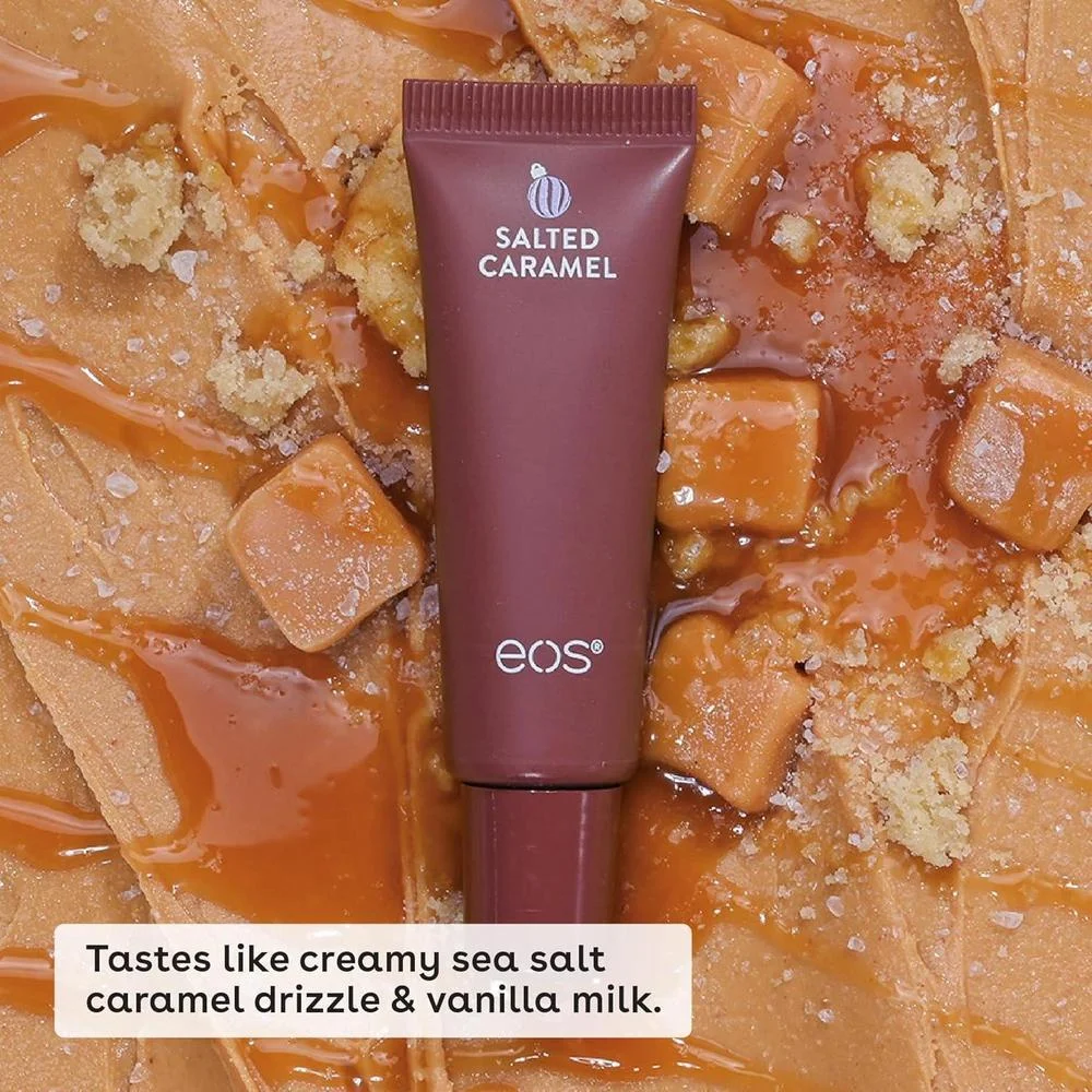 Eos Holiday Super Bálsamo con Color Salted Caramel Lip Tint 0.35oz