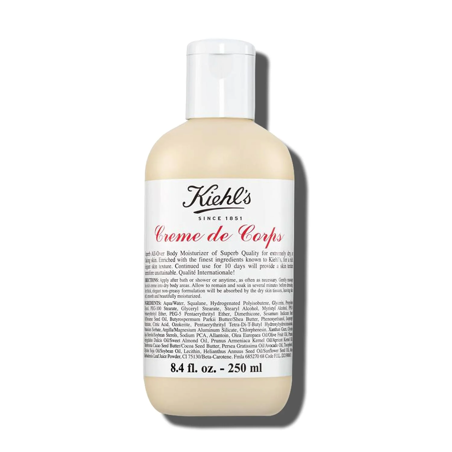 Kiehl's - Creme de Corps Body Lotion, Fast Hydration - 8.4 fl oz