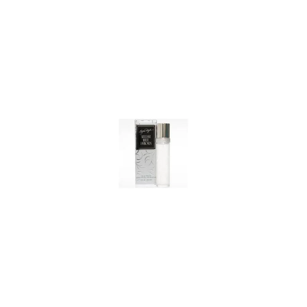 Elizabeth Taylor White Diamonds Brilliant Eau de Toilette en espray para mujer, fragancia sofisticada