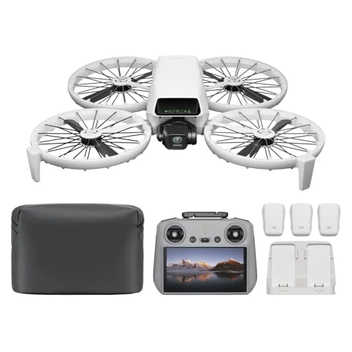 Drone DJI Flip Fly More Combo con control remoto RC 2 pantalla