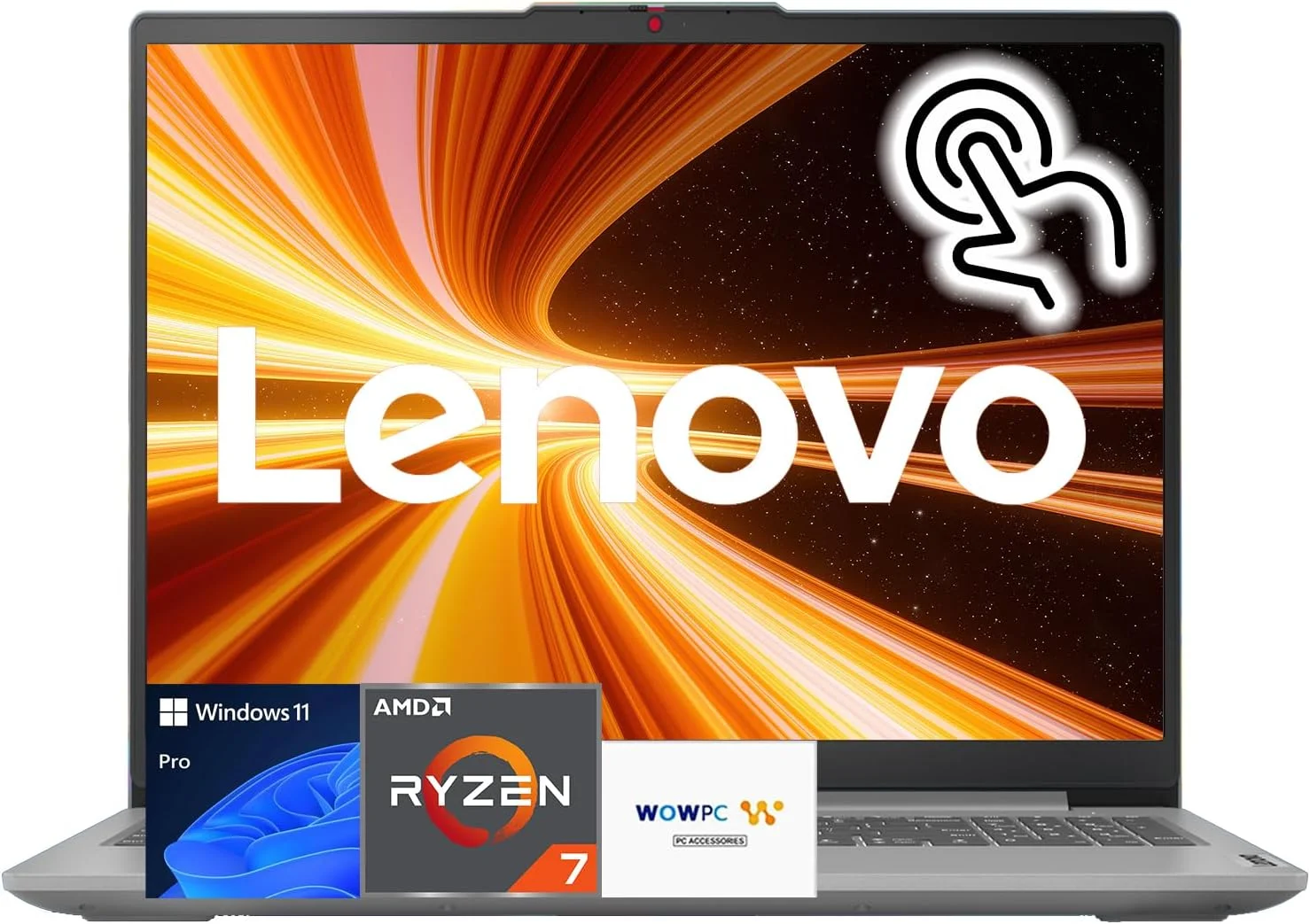 Laptop Lenovo Slim 3 Touchscreen 15.6" AMD Ryzen 7 5825U 16GB RAM 1TB SSD