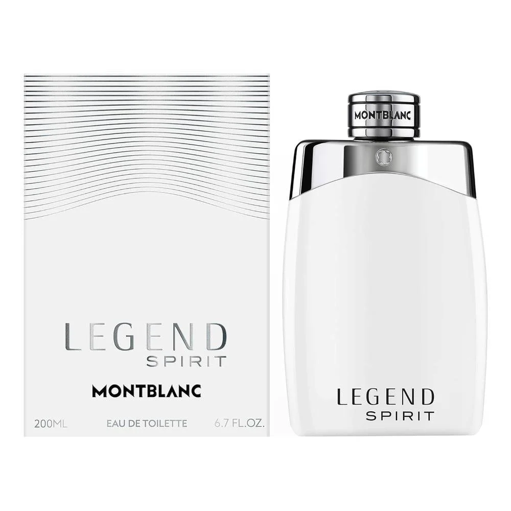 MONTBLANC Legend Spirit fragancia masculina frutada, tamaño grande de 200 ml