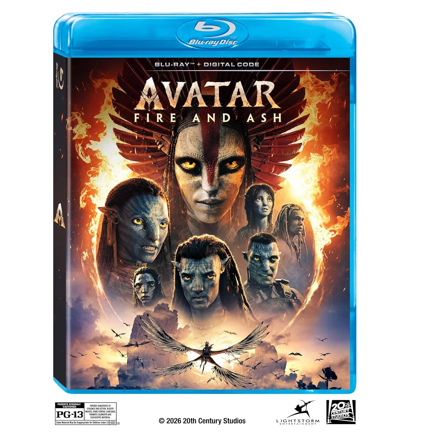 Avatar: El Fuego y la Ceniza - Blu-ray + Disco Bonus + Digital