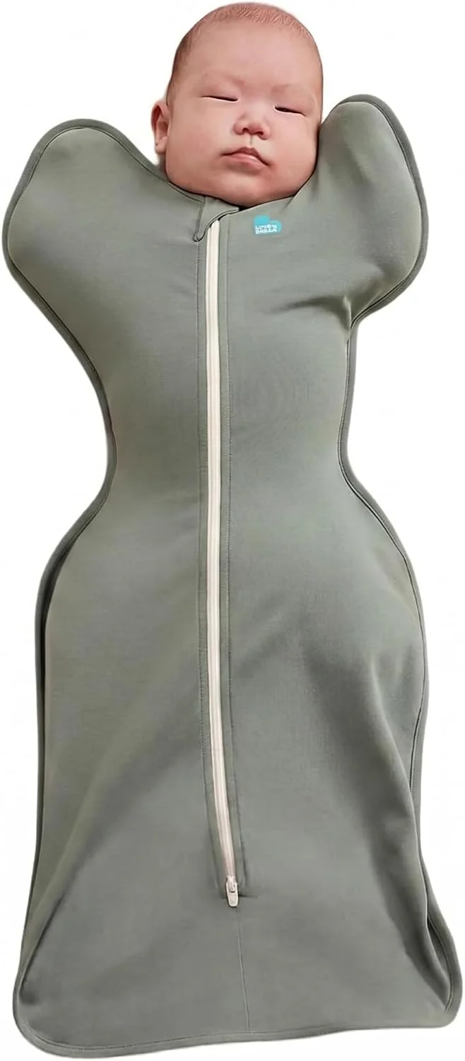 Saco de dormir Swaddle Up Love to Dream 1.0 TOG para bebé 5-8.5 lbs Aceituna