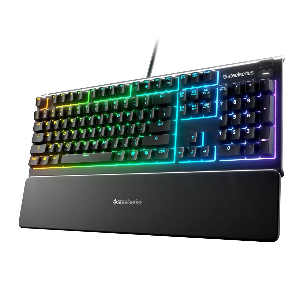 Teclado Gaming SteelSeries Apex 3 RGB con Reposamuñecas Magnético