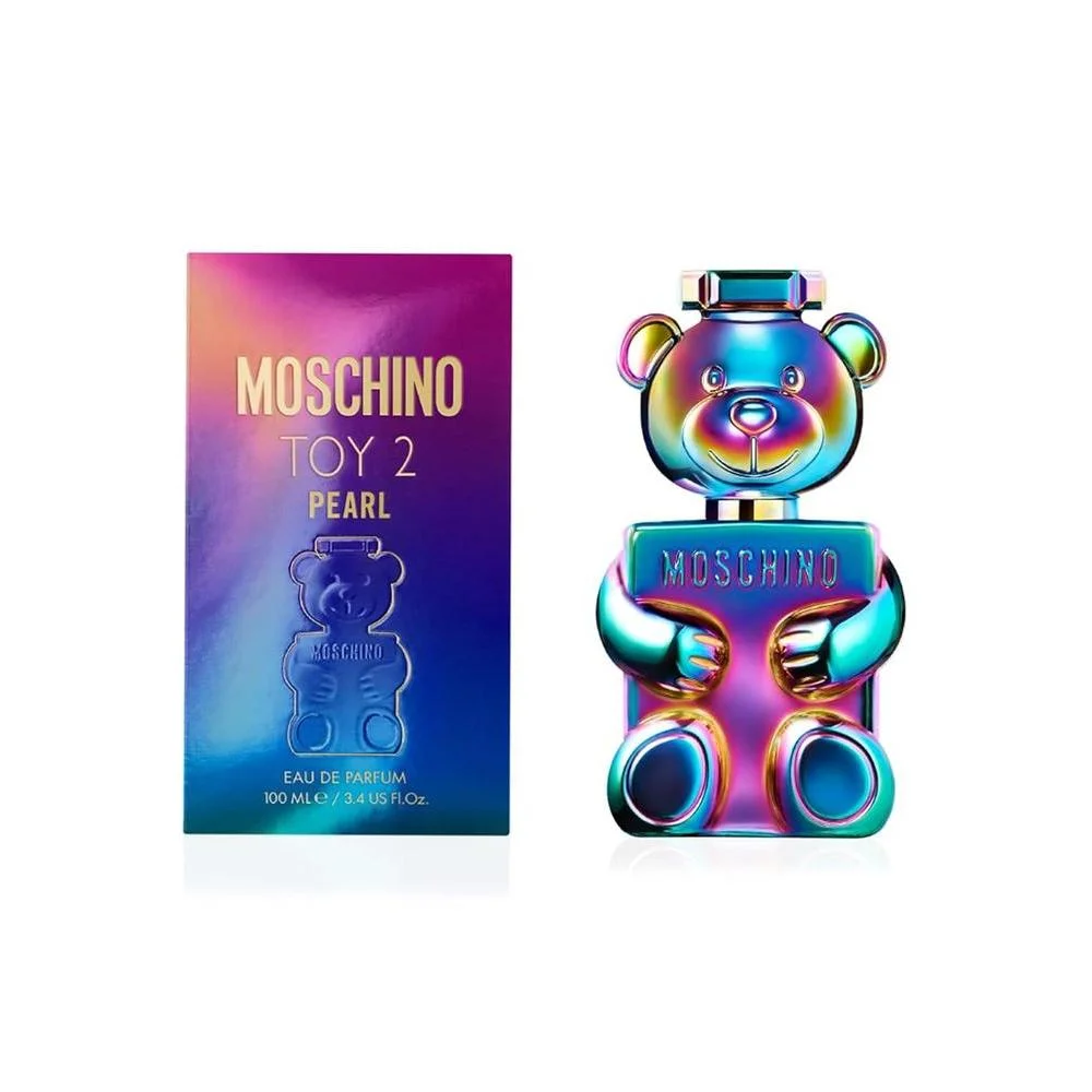 MOSCHINO Toy 2 Pearl Eau de Parfum Spray para mujer, fragancia fresca y lujosa con notas florales y afrutadas