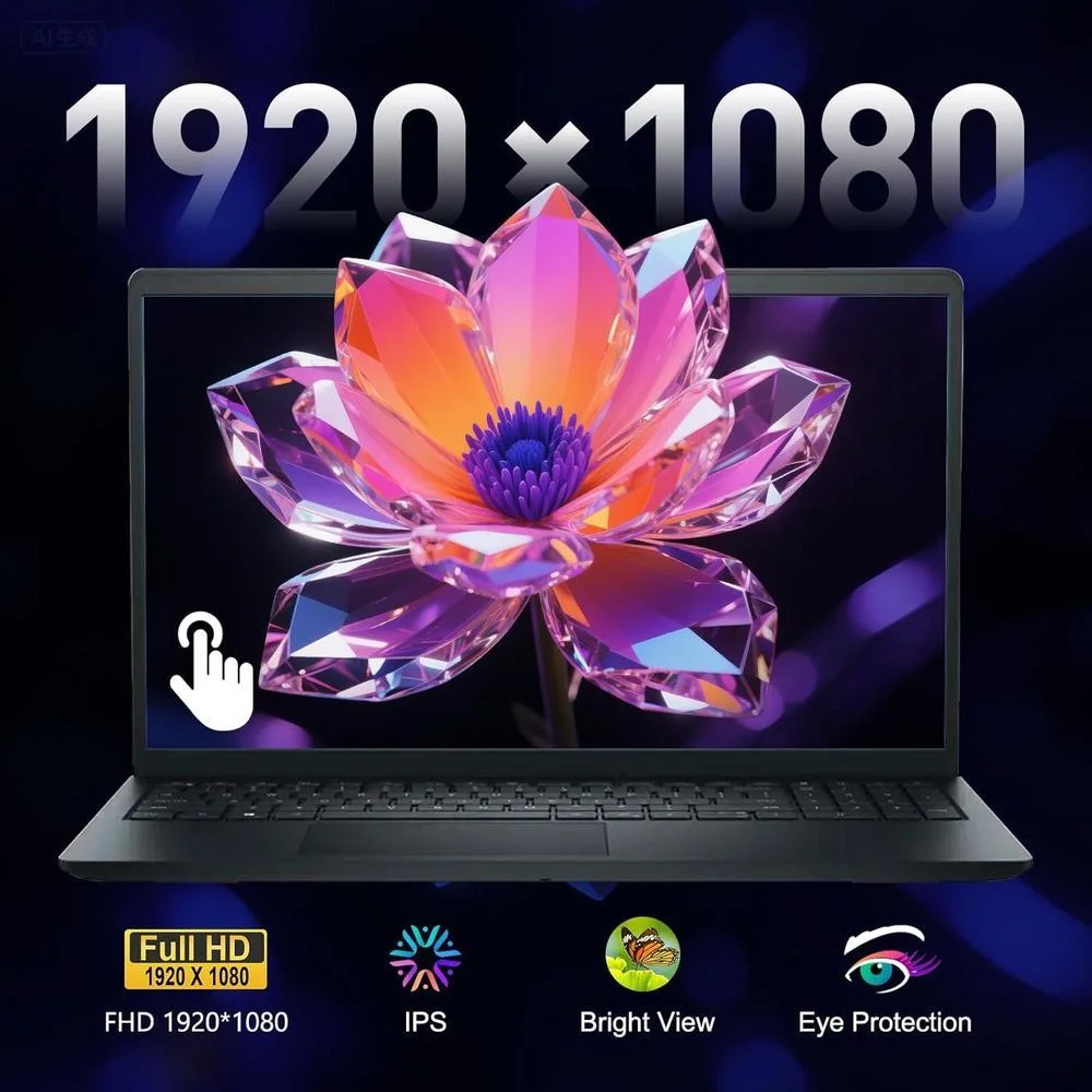 Dell Inspiron 15 Business Laptop Con Pantalla Táctil FHD De 15.6 Pulgadas, Intel 10-Core I5, 32GB RAM, 1TB SSD, Wi-Fi 6