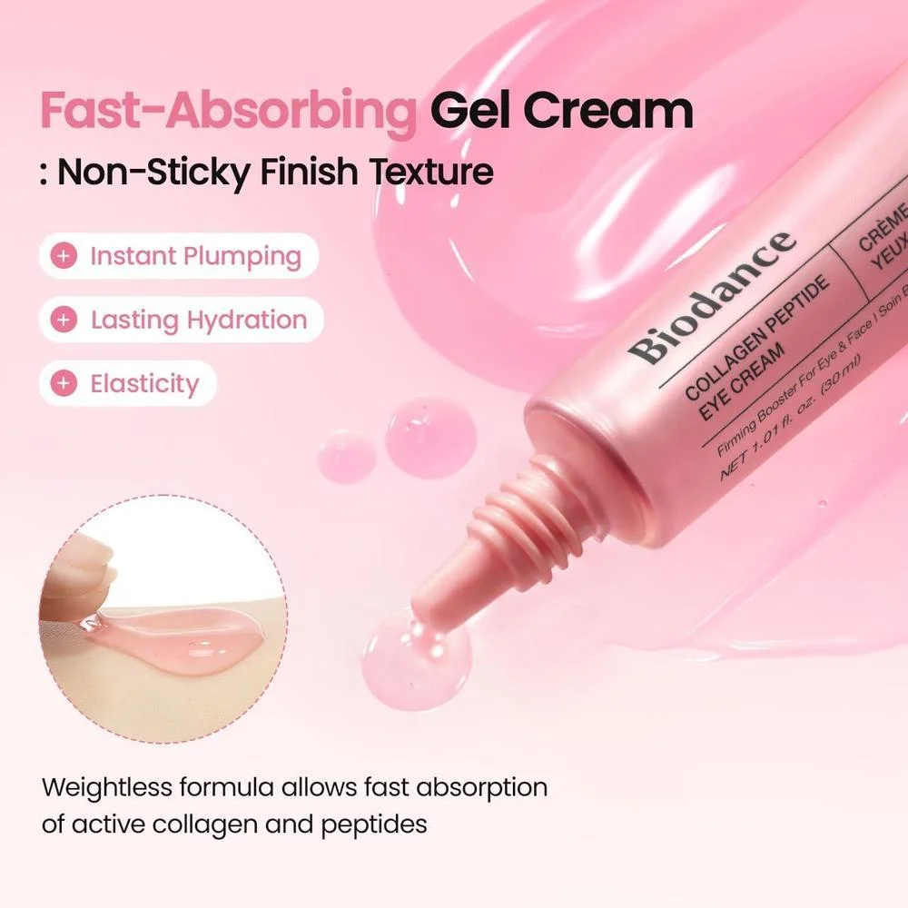 Biodance Crema Ojos Colágeno Y Péptidos, Antienvejecimiento, Reafirmante, Regalo Cuidado Personal Mujeres 30ml