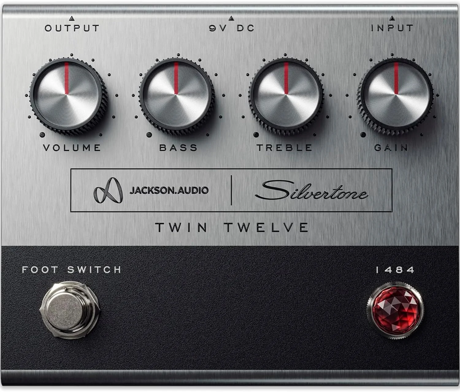 Pedal de efectos Jackson Audio 1484 Silvertone Twin Twelve preamp overdrive