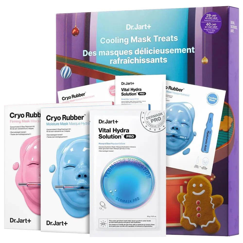 Cooling Mask Treats Set de Regalo con Mascarillas Cryo Rubber™