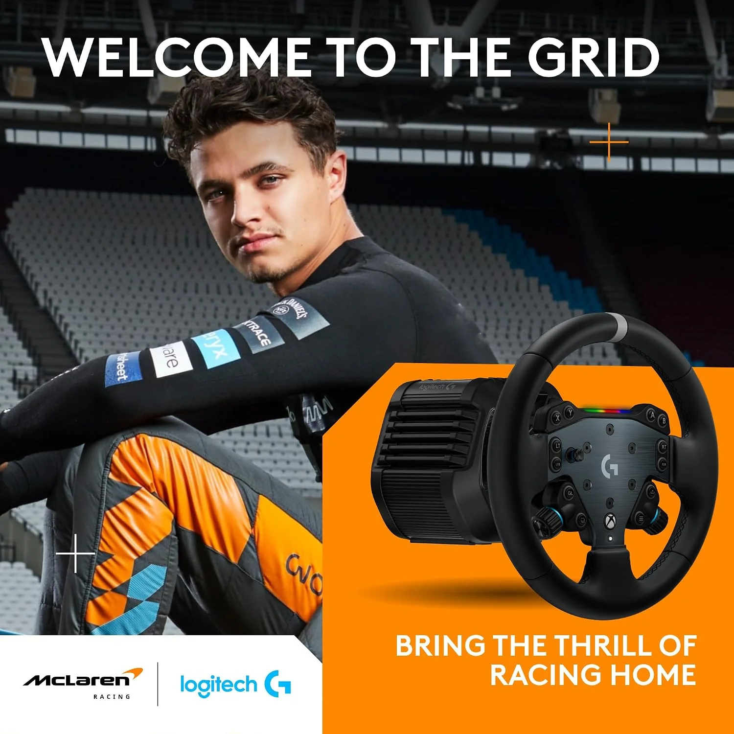 Logitech G RS50 - Volante, Hub y Base para Xbox/PC