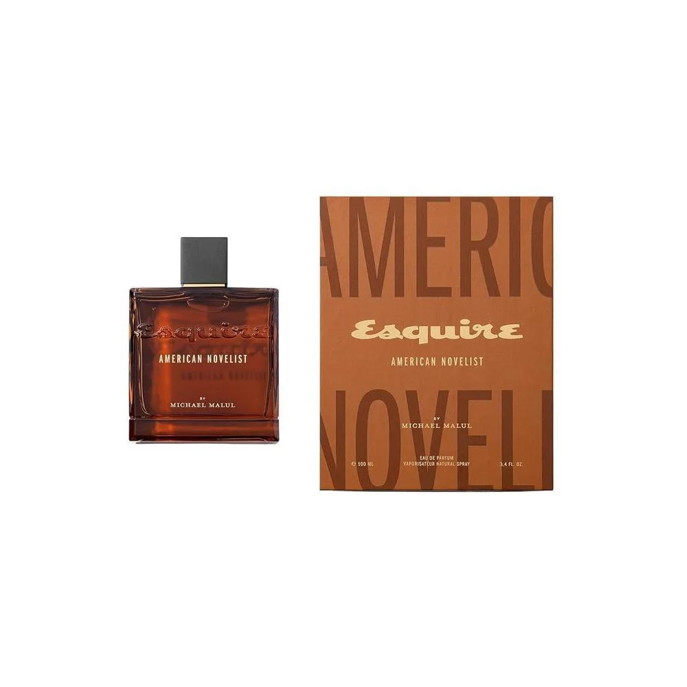 Michael Malul American Novelist Esquire Fragancia Eau de Parfum para hombre, 100ml, con notas cítricas y amaderadas
