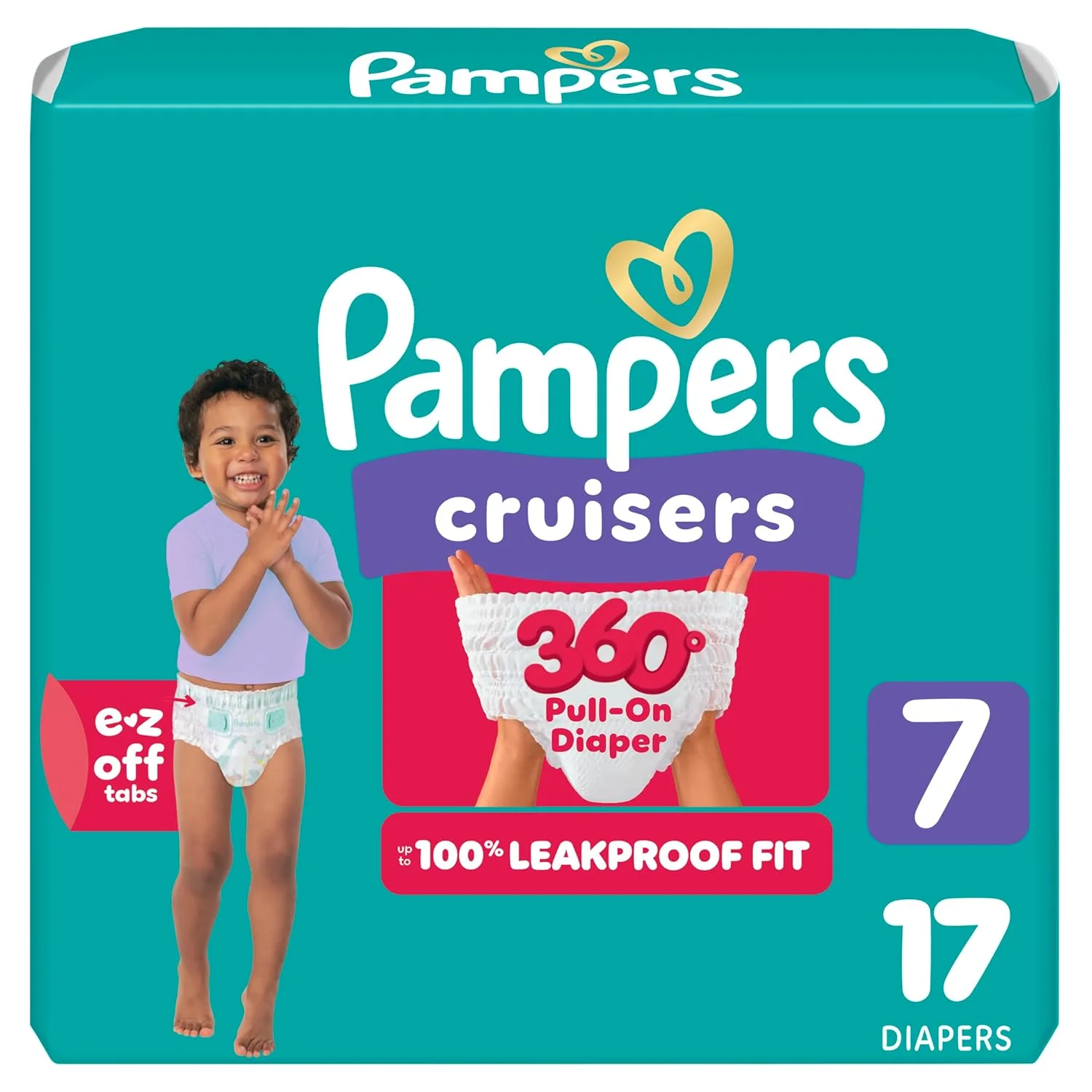 Pampers Cruisers 360 Pañales Tipo Calzoncito para Bebé Tallas 3 a 8