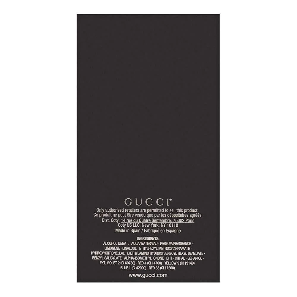 Gucci Guilty Eau de Toilette para hombre, fragancia seductora con notas de pimienta rosa, limón y pachulí