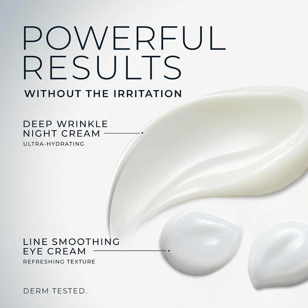 Conjunto Roc: Crema De Noche Y Ojos Con Retinol + 45ml