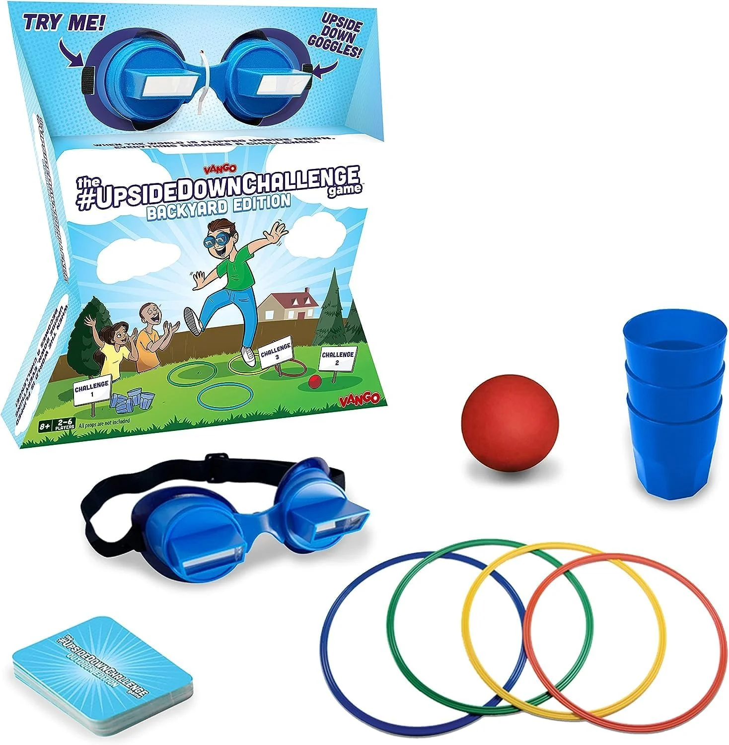 Juego de Mesa Vango The Original Upside Down Challenge Game Backyard Edition