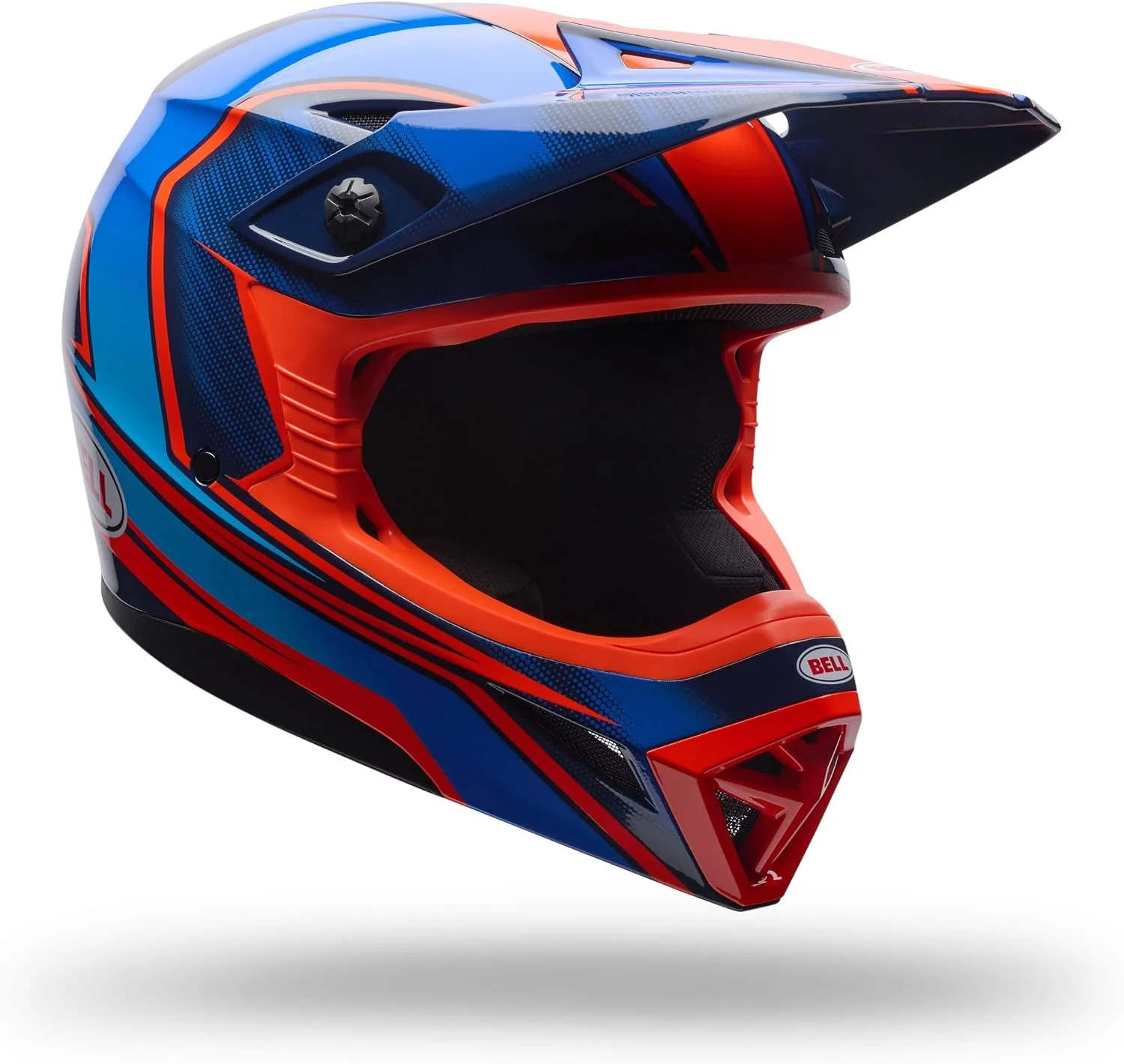 Casco Bell Youth MX-10 MIPS Speedway Dirt Bike Azul Turquesa Talla Pequeña