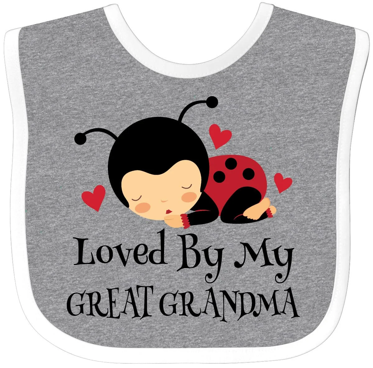 Babero Inktastic Loved By My Great Grandma