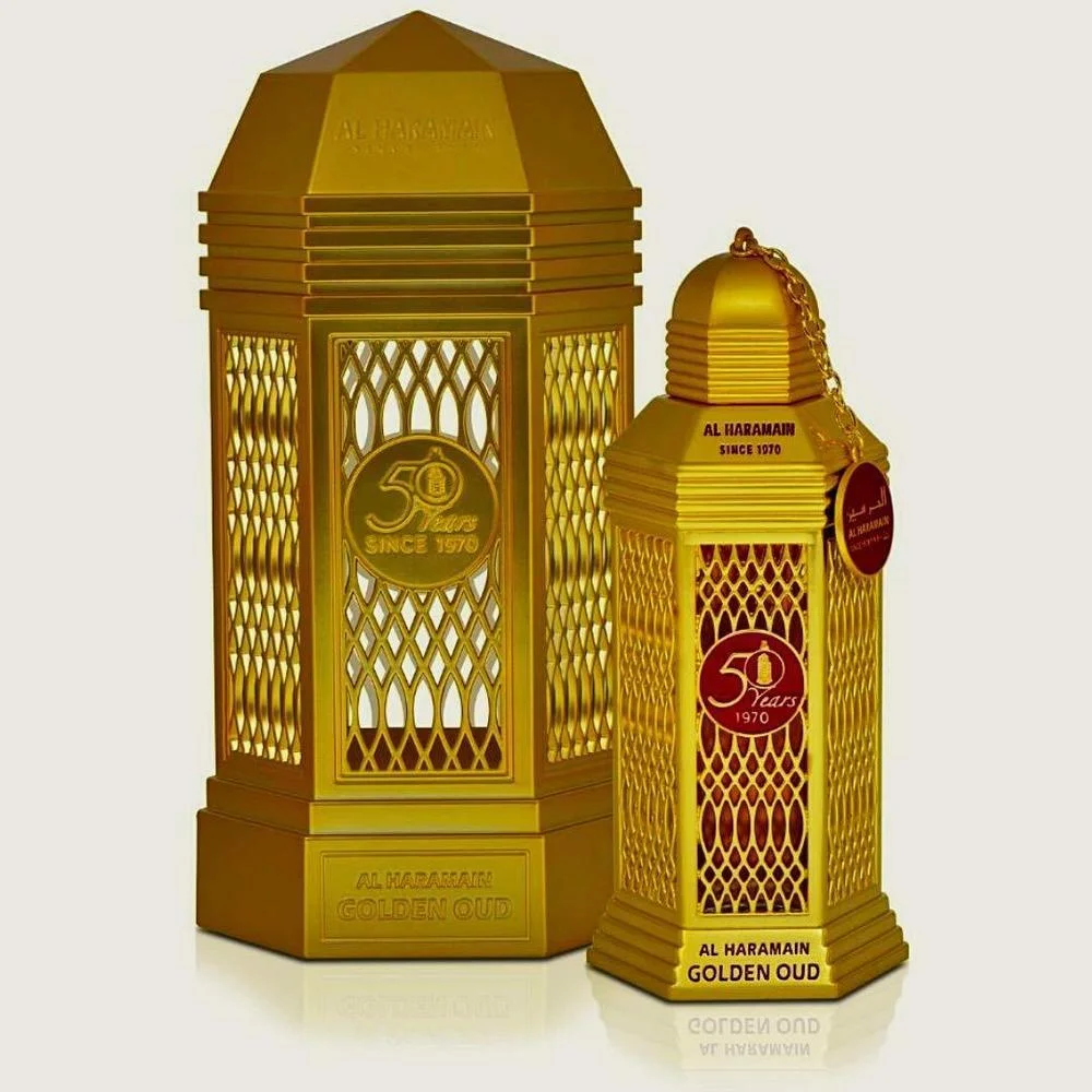Perfume Al Haramain Golden Oud Unisex 3.4 oz EDP Spray