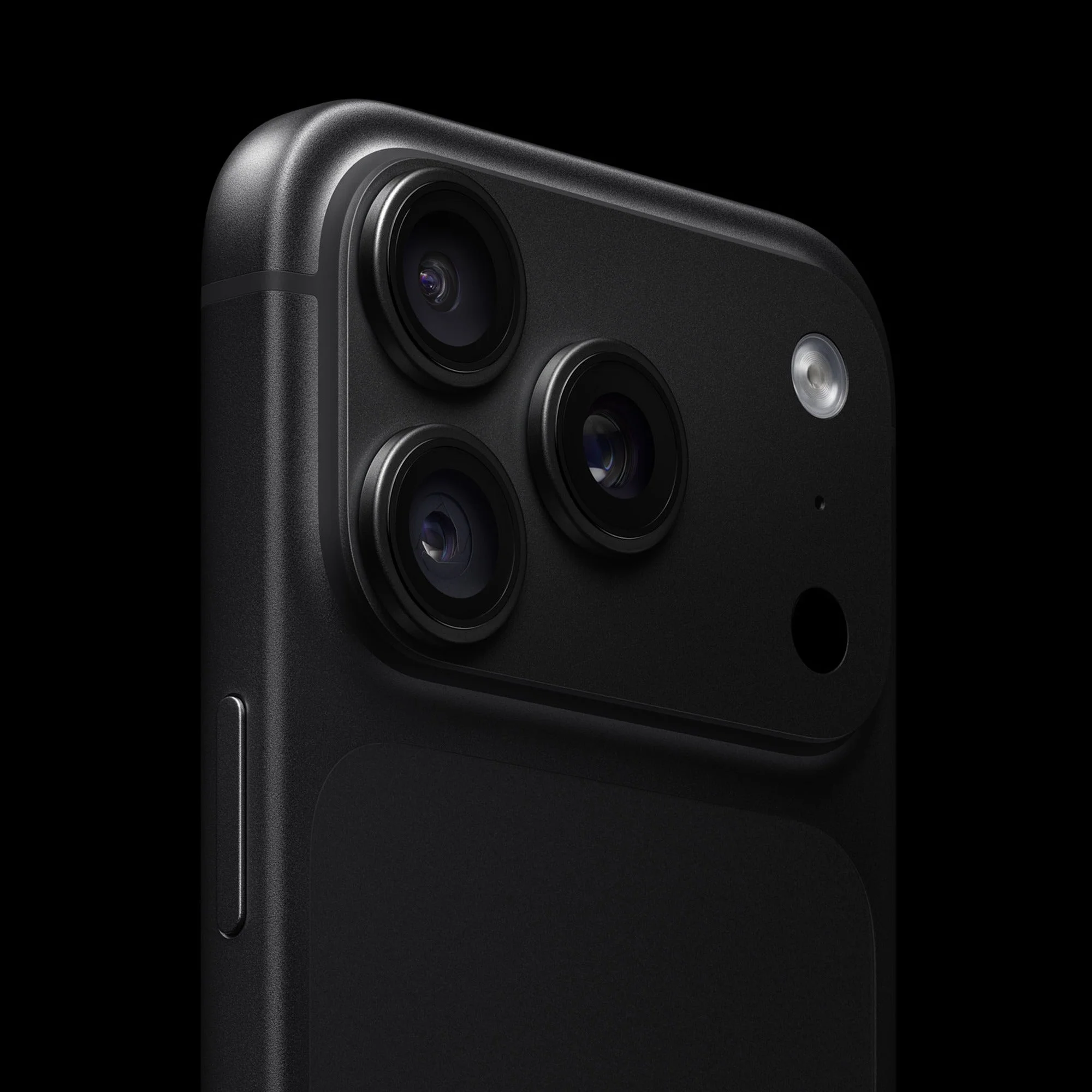 iPhone 18 Pro Negro (2026) — detalle del sistema de cámaras