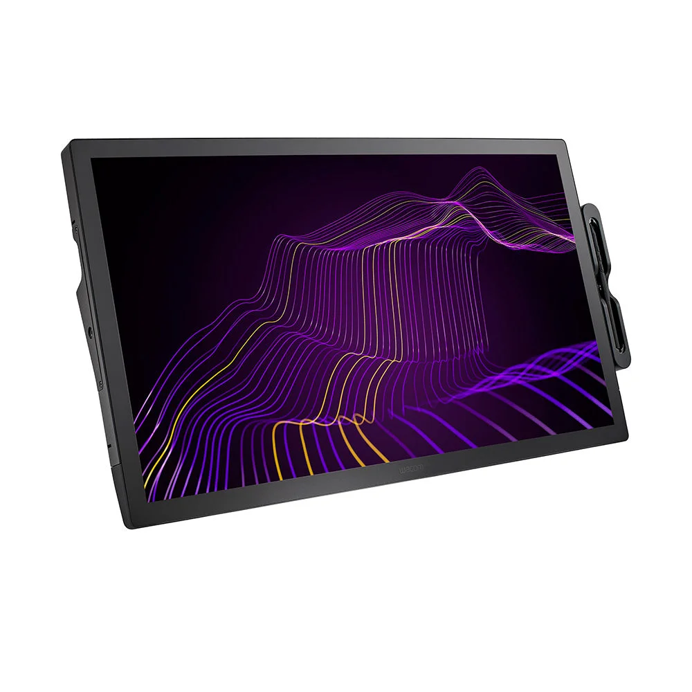 Wacom Cintiq Pro DTH271K0A  27" + soporte ACK64801KZ + Wacom Pro Pen 3 con resolución 4K 120HZ Negro
