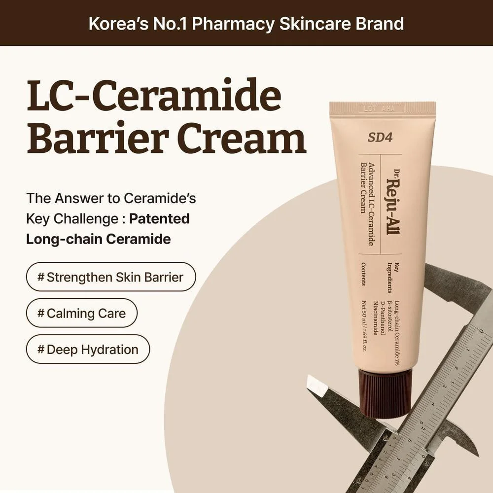 Dr.Reju-All Advanced Retino-Mela Serum y LC-Ceramide Barrier Cream para Hidratación y Cuidado de la Piel