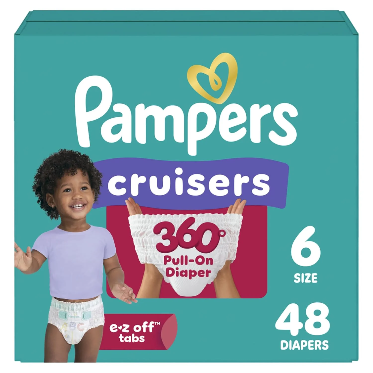 Pampers Cruisers 360 Pañales Tipo Calzoncito para Bebé Tallas 3 a 8