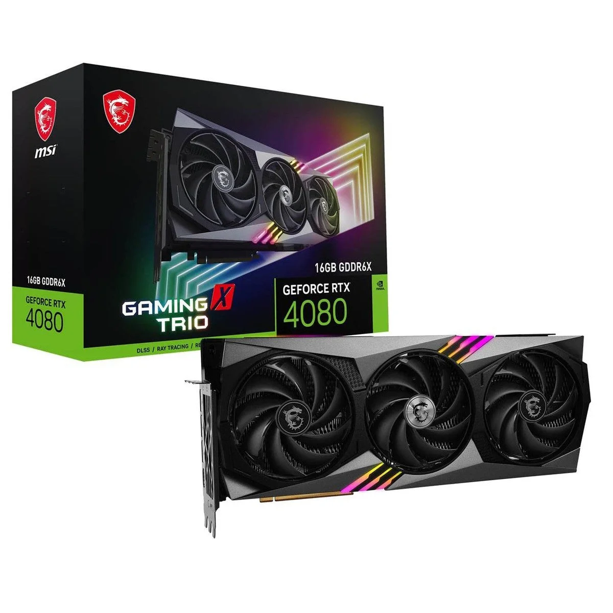 Tarjeta de Video MSI Gaming GeForce RTX 4080 16GB GDDR6X