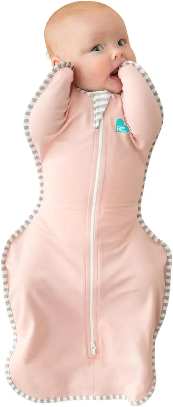 Saco de dormir Swaddle Up Love to Dream 1.0 TOG para bebé 4.4-5 lbs color Dusty Pink