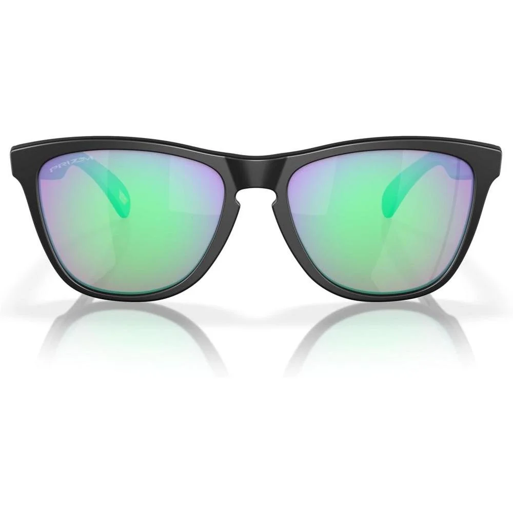 Oakley OO9245 Frogskins Low Bridge Fit Sunglasses, Matte Black/Prizm Golf, 54 mm