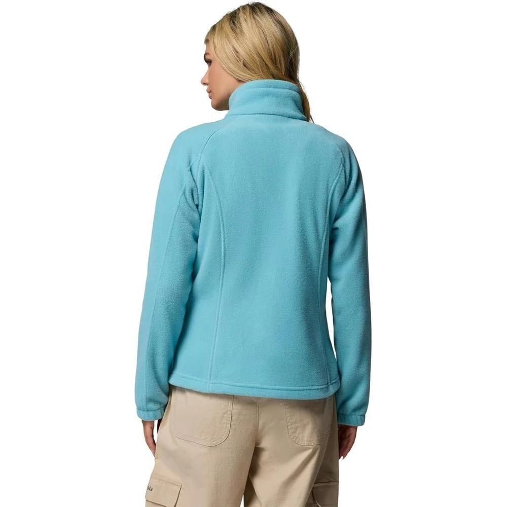 Casaca de cremallera completa Columbia Benton Springs para mujer, tejido polar para máxima calidez, ajuste clásico y moderna