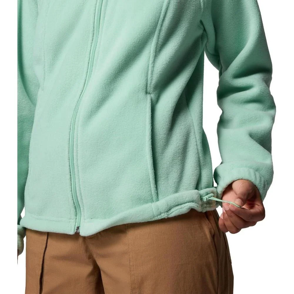 Chaqueta Benton Springs con cremallera de Columbia para mujer, forro polar suave y bolsillos de seguridad