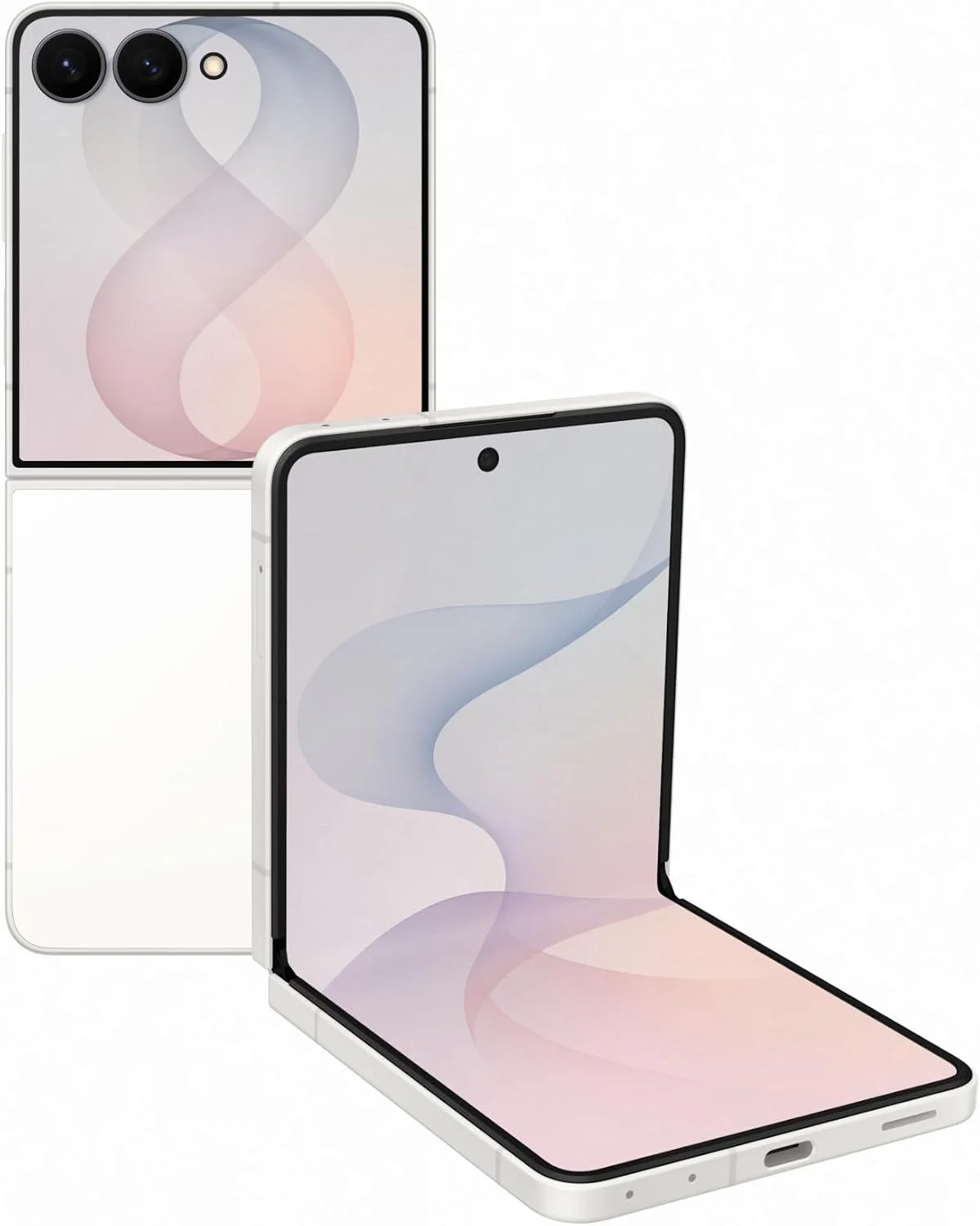 Smartphone Samsung Galaxy Z Flip8 256GB Desbloqueado Crema