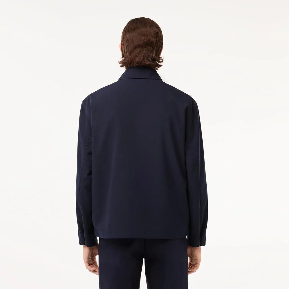 Chaqueta Parka Ligera Lacoste para Hombre con Bolsillos y Cocodrilo Bordado en el Pecho