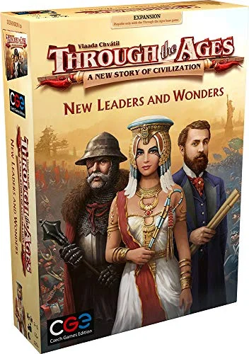 Expansión Through The Ages New Leaders and Wonders juego de mesa
