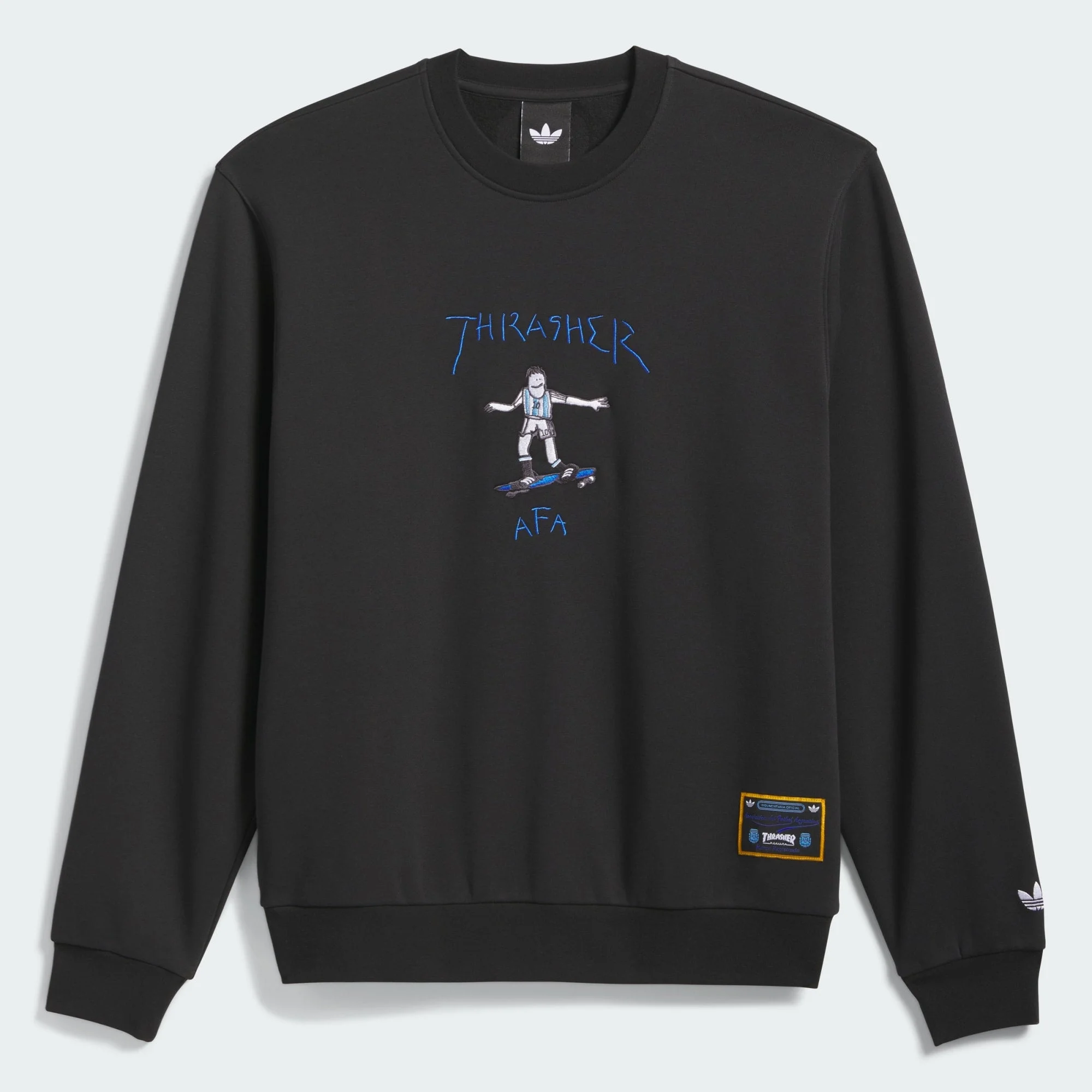Adidas Argentina x Thrasher Crewneck Sweatshirt