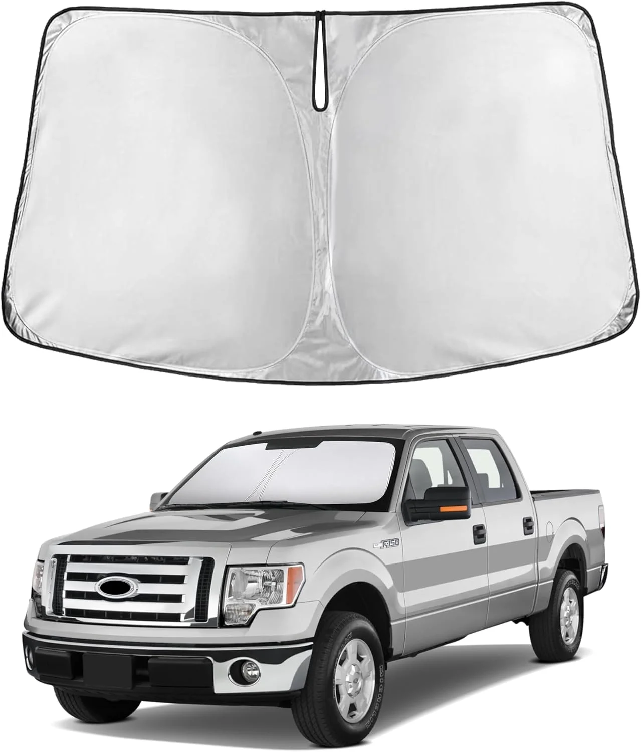 Parasol para parabrisas EcoNour compatible con Ford Fusion 2006-2012