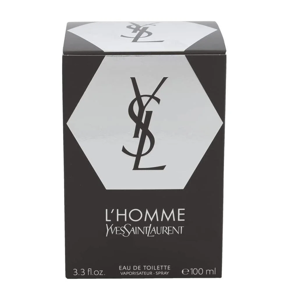 L'Homme Eau De Toilette Spray para hombre de Yves Saint Laurent, fragancia cítrica para una frescura duradera
