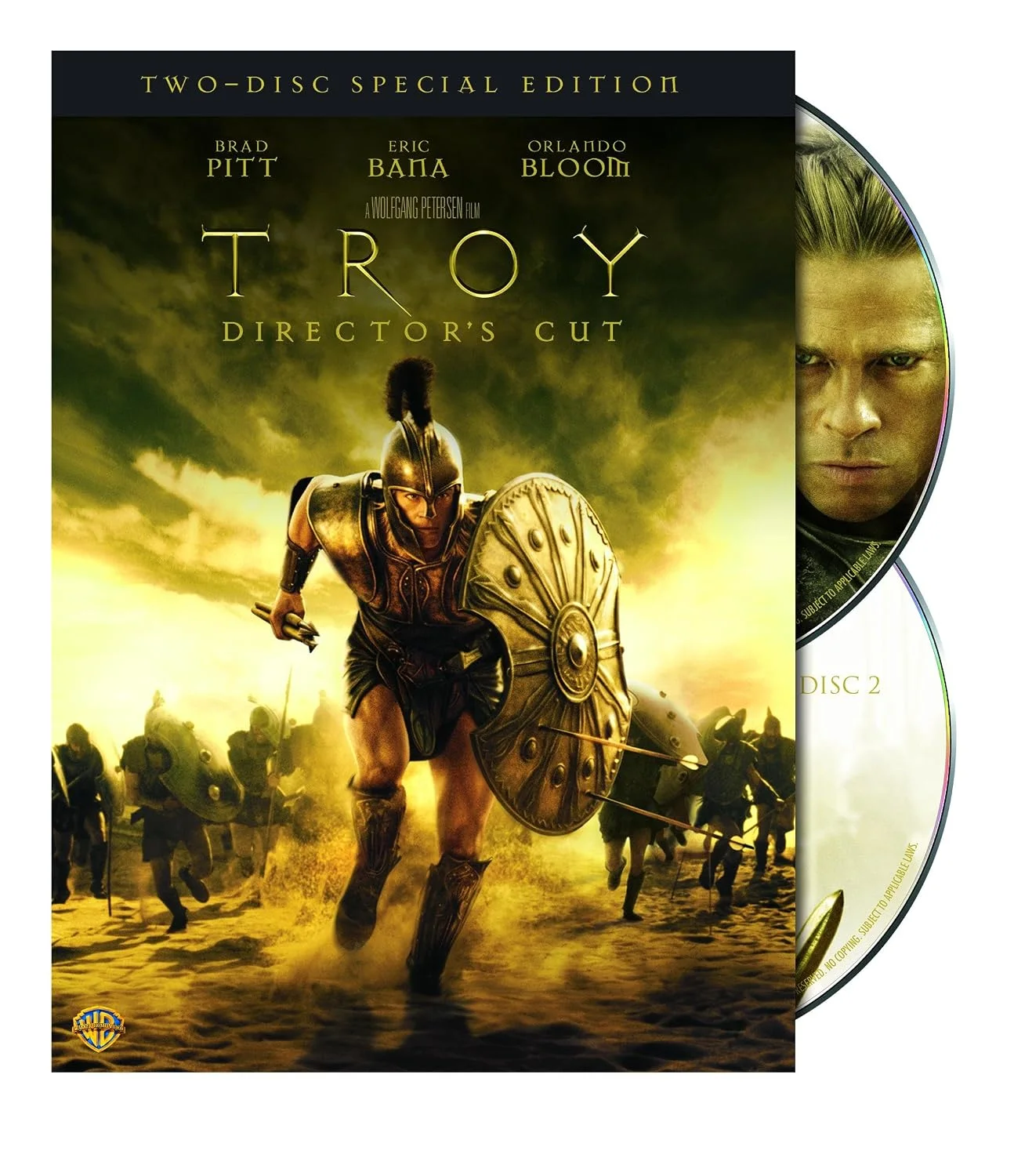 DVD Blu-ray Troy Director's Cut Two-Disc Special Edition
