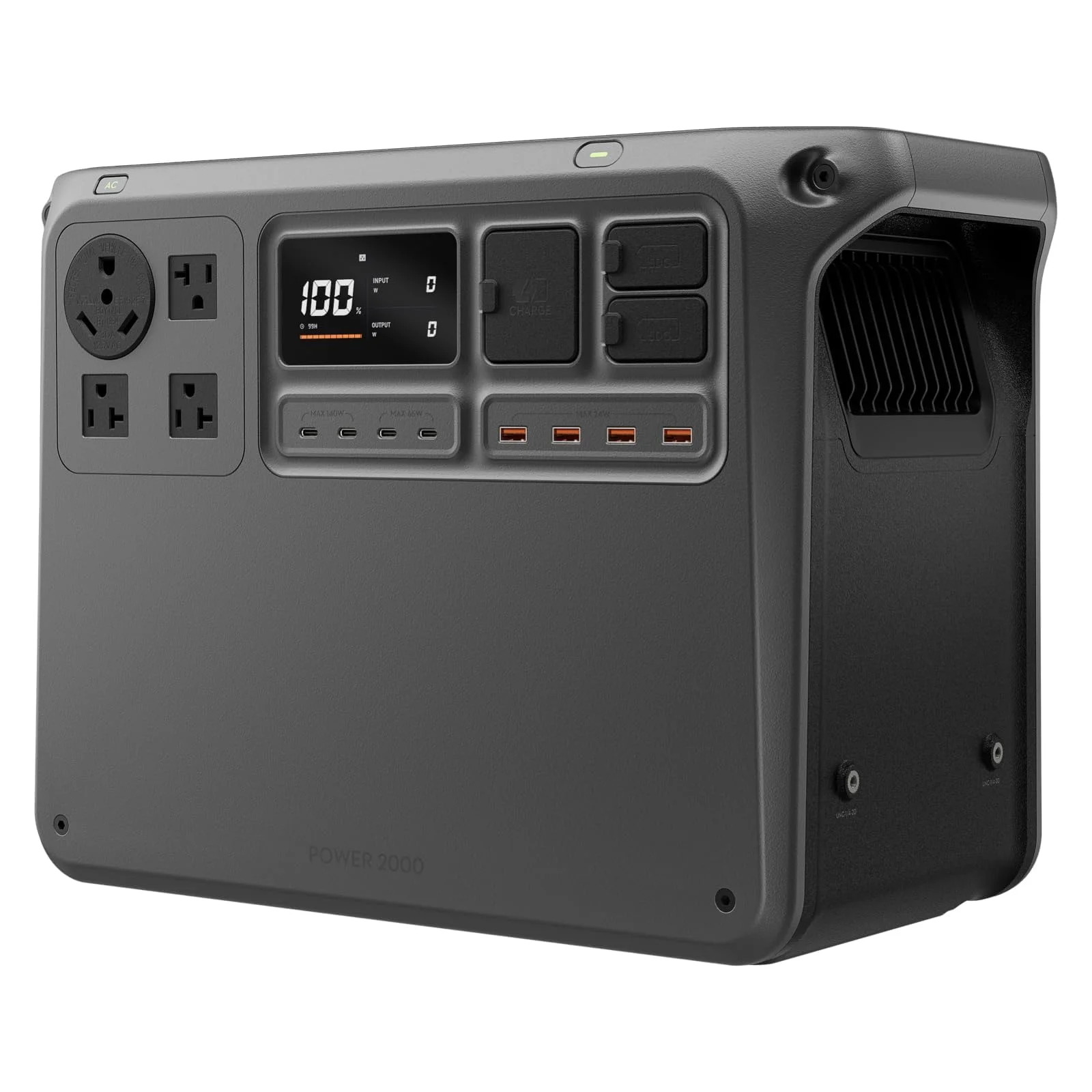 DJI Power 2000 Portable Power Station, 2048Wh LFP Battery